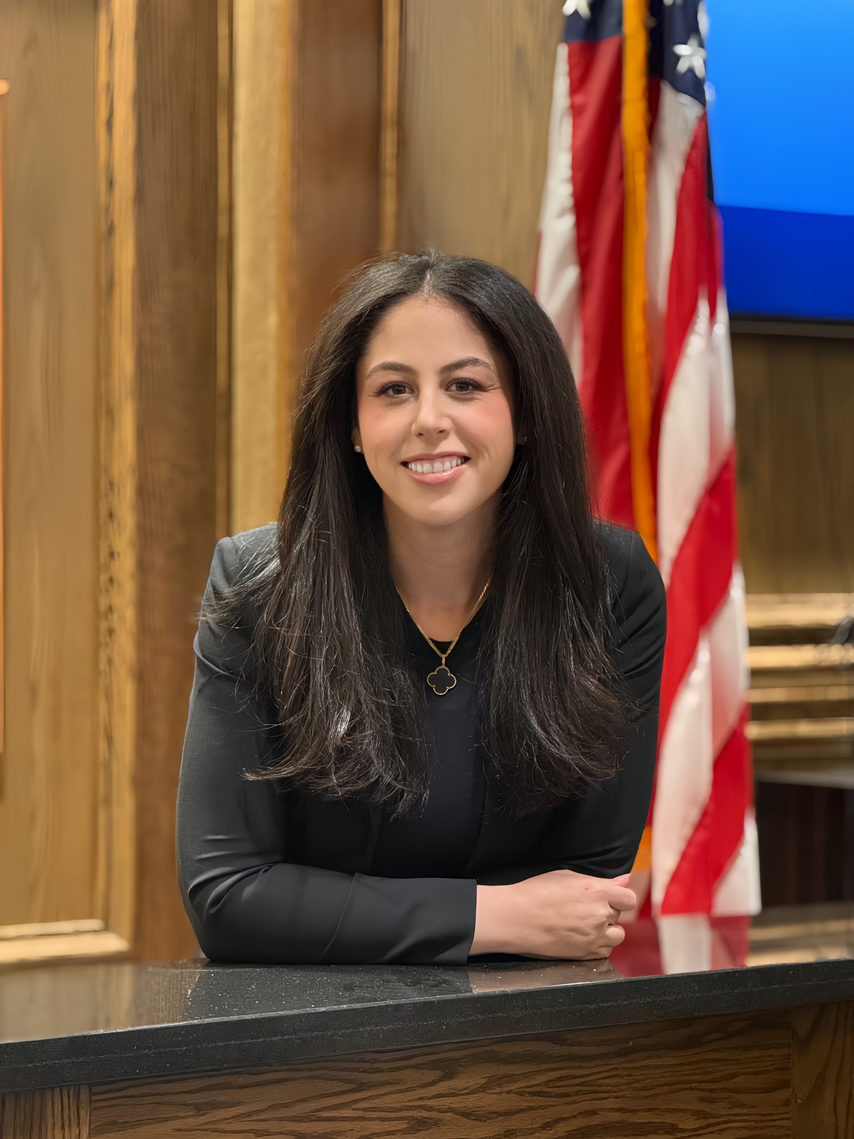 Andrea Dolan Bouchard in the Indio community